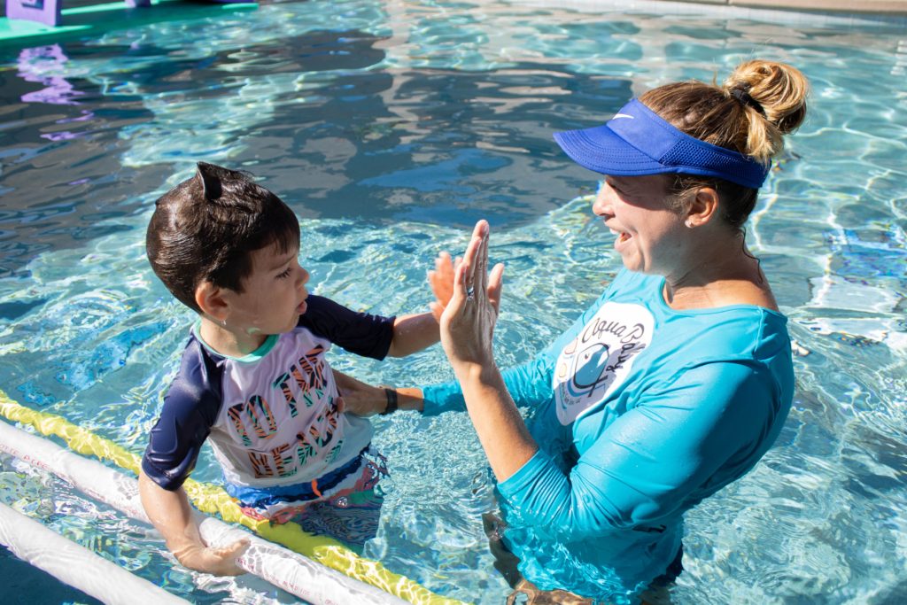 Best toddler swimming instructor - Aqua Baby Survival Swim School